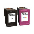 HP 302 BK + color