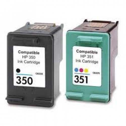 HP 350XL Black + HP 351XL Color