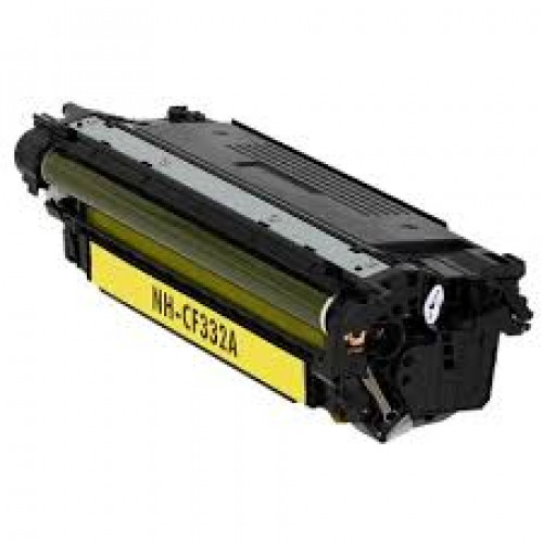 HP 654A, CF332A Yellow