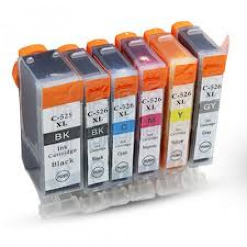 Canon PGI-525 XL BK + CLI-526 XL CMYKG - 6 pack