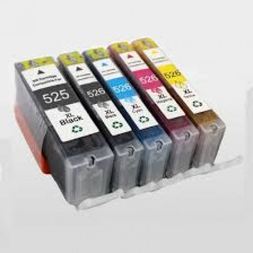 Canon PGI-525 XL BK + CLI-526 XL CMYK - 5 pack