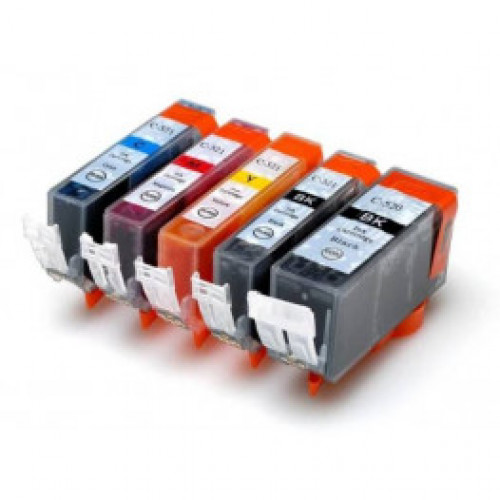 Canon PGI-520 XL BK + CLI-521 XL CMYK - 5 pack