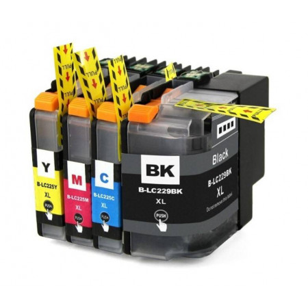 Brother LC-229XL LC-225XL - 4 pack